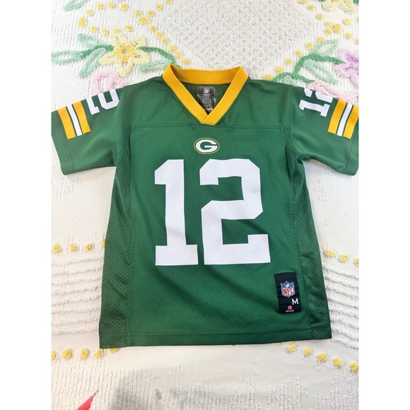NFL Team Apparel Other - NFL Team Apparel Green Bay Packers Aaron Rodgers 12 Youth Jersey Green M 7/8